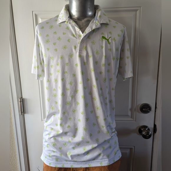 Puma Mattr Spring Golf Polo Size M - Picture 1 of 5